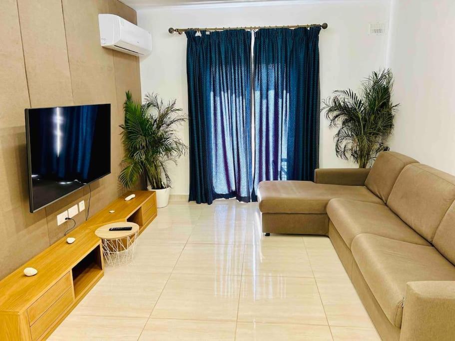 Cosy Home Close To The Sea, King-Size Bed San Pawl il-Baħar Zewnętrze zdjęcie