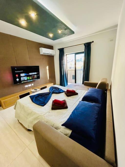 Cosy Home Close To The Sea, King-Size Bed San Pawl il-Baħar Zewnętrze zdjęcie